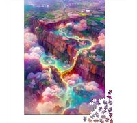 1000 Piece Morning Walk Jigsaw Puzzles for Adults Jigsaw Puzzles Educational Game Challenge Toy 1000pcs (38x26cm)
