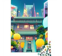 1000 Piece Morning Walk Jigsaw Puzzles for Adults Wooden Puzzle for Adults And Teenager Educational Puzzle 1000pcs (75x50cm)
