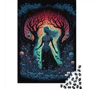 1000 Piece Mother Earth Blacklight II Creative Square Jigsaw Puzzles for Adults And Paper Puzzles Educational Game for Adult 38x26cm/1000pcs