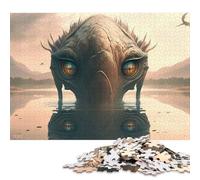 1000 Piece Mystical Creature Emerging Jigsaw Puzzles, for Adults & Wooden Puzzles Educational Games For Kids 1000pcs (75x50cm)