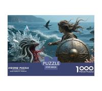1000 Piece Myths And Fairy Tales Jigsaw Puzzle Myths And Fairy Tales Fun, Challenging for Adults Home Decoration Educational Games Age 12+ for Adults 38x26cm/1000pcs