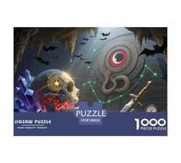 1000 Piece Myths And Fairy Tales Jigsaw Puzzle Myths And Fairy Tales Fun, Challenging for Adults Home Decorations Educational Game Age 12+ for Adults 38x26cm/1000pcs