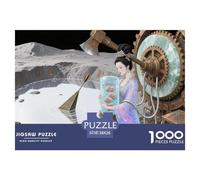 1000 Piece Myths And Fairy Tales Jigsaw Puzzles Myths And Fairy Tales Challenge High Difficulty for Adults Home Decorations Educational Games Age 12+ for Adults 38x26cm/1000pcs