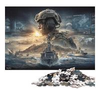 1000 Piece Naval Command Strategic Operations Jigsaw Puzzle for Adult Teenagers Wood Jigsaw Puzzles Educational Game Challenge Toy Birthday Gifts 1000pcs (75x50cm)