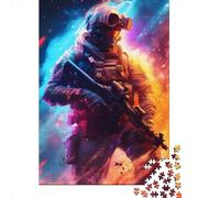 1000 Piece Neon Army Soldier51 Jigsaw Puzzle for Adult Teenagers Jigsaw Puzzle For Family Fun & Game Night 1000pcs (75x50cm)