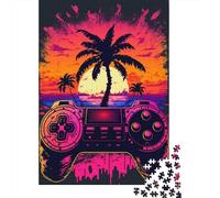 1000 Piece Neon Art Jigsaw Puzzles for Adults Puzzles Learning Educational Toys 1000pcs (75x50cm)