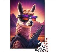 1000 Piece Neon Nights Sharpshooter Creative Square Jigsaw Puzzles for Adults And Paper Puzzles Toy Intellectual Game 38x26cm/1000pcs