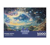 1000 Piece Northern Lights Jigsaw Puzzles Great Gift for Adults EduCational Games Home Decors Brainteasing Polar Auroras Jigsaw Puzzle for Women Men Adult 38x26cm/1000pcs