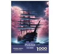 1000 Piece Ocean Sailing Jigsaw Puzzles for Adults Gifts Educational Games Home Decoration Dream Voyage Jigsaw Puzzle for Adults And Kids 38x26cm/1000pcs