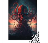 1000 Piece Octopus Island Jigsaw Puzzles for Adult Puzzle Jigsaws for Adults Age 14+ 1000pcs (38x26cm)