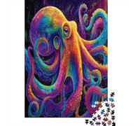 1000-Piece Octopus Jigsaw Puzzle - Eco-Friendly Paper, Challenging Toy & Home Decor for Adults And Kids 38x26cm/1000pcs