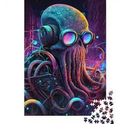 1000 Piece Octopus1 Puzzles for Adults Wooden Puzzles Educational Games For Kids 1000pcs (75x50cm)