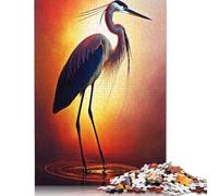 1000 Piece 'Paint Stork Puzzles for Wooden Puzzles Educational Game for Adult 1000pcs (75x50cm)