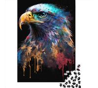 1000 Piece Paintsplash Eagle Jigsaw Puzzles for Adults Puzzle Jigsaws for Adults& Teenagers Age 12 Years Up 1000pcs (75x50cm) <