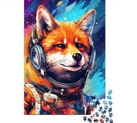 1000 Piece Paper Jigsaw, Cosmic Fox Explorer-9, 52x38cm/1000pcs