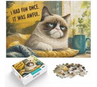 1000 Piece Paper Jigsaw Puzzle for Adults, I Had Fun Once. It Was Awful. | For a useful gift beyond Christmas Day, this adult jigsaw puzzle with 1000 pieces turns winter downtime into puzzle time.