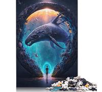 1000 Piece Paper Jigsaw Puzzles for Adults Portal to Water Jigsaw Puzzle for Children Family Games 38x26cm/1000pcs