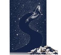 1000 Piece Paper Jigsaw Puzzles Starry Orca Jigsaw Puzzle Family Activity 38x26cm/1000pcs