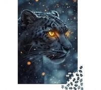 1000 Piece Paper Jigsaw, Snow Leopard, 70x50cm/1000pcs