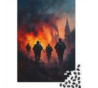 1000 Piece Paper Jigsaw, Soldiers in Wartime, 70x50cm/1000pcs