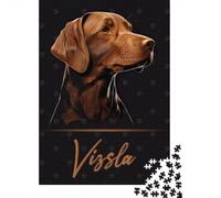 1000 Piece Paper Jigsaw, Vizsla Portrait, 70x50cm/1000pcs