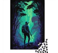 1000 Piece Paper Puzzle For Adults Jungle Explorer Adventure Square Puzzle for Kids Family Games 38x26cm/1000pcs