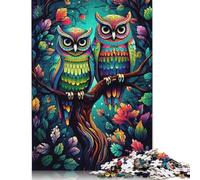 1000 Piece Paper Puzzle For Adults What A Hoot Square Puzzle for Kids Family Games 38x26cm/1000pcs