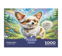 1000 Piece Papillon Jigsaw Puzzles for Adults Educational Games Jigsaw Puzzle Home Decoration for The Whole for Women, Gifts for Men 70x50cm/1000pcs