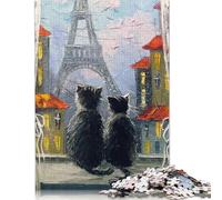 1000 Piece Parisians Jigsaw Puzzle for Adult Teenagers Puzzle Jigsaws for Adults Teenagers Age 14+ 1000pcs (75x50cm)