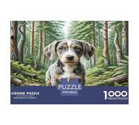 1000 Piece Petit Basset Griffon Vendéen Jigsaw Puzzles for Adults Family Challenge Toys Jigsaw Puzzle Home Decors for Adults Gifts 38x26cm/1000pcs