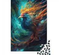 1000 Piece Phoenix Magic Adult Puzzles Wooden Puzzle for Adults Educational Game Challenge Toy 1000pcs (75x50cm)