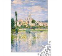 1000 Piece Picture Jigsaw, Claude Monet Vetheuil, 70x50cm/1000pcs