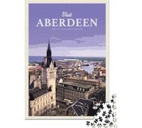 1000 Piece Picture Jigsaw, Visit Aberdeen, 70x50cm/1000pcs
