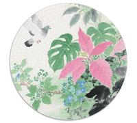 1000 Piece Pigeon Jigsaw Puzzles for Adults Kids Challenge High Difficulty Game Decoration Pigeon Plants Jigsaws Gifts 1000pcs (67.5x67.5cm)