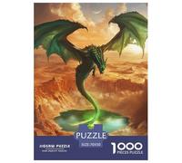 1000 Piece Pterosaur Jigsaw Puzzles Great Gift for Adults Family Challenging Toys Home Decors Brainteasing Dinosaurs Jigsaw Puzzle for Adults 70x50cm/1000pcs