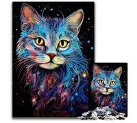 1000 Piece Puzzle Abstract Kintsugi Cat Jigsaw Puzzles Challenging Brain Teaser for Teenagers Family Game Night Fun 1000 PCS(38x26cm)
