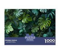 1000 Piece 。 Puzzle Age 15+ for Adults 3d Jungle - Premium with Extra Fun Challenges - Whimsical Natural Wonders Puzzle - Perfect for Relaxation - Creativity & Gift Giving 38x26cm/1000pcs