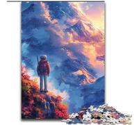 1000 Piece Puzzle Aircraft in The Clouds 1000Pc Adults Jigsaw Puzzle Challenging Brain Teaser for Teenagers & Families (Size 26x38cm)