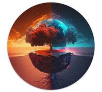 1000 Piece Puzzle Alien Planet Landscape Cardboard Jigsaw Puzzles for Adults Erfect for Home Decor, Birthdays, Holidays, And Gifts 67.5x67.5cm