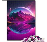 1000 Piece Puzzle Alien Planet Landscape Jigsaw Puzzles for Adults size : 50x75cm Colorful Home Decor & Interactive Family Game