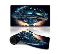 1000 Piece Puzzle Alien Spaceship over Jigsaw for Adults Wooden Jigsaw Challenging Game 40X75cm