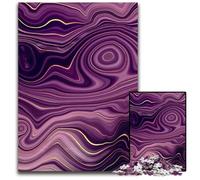 1000 Piece Puzzle Amethyst Texture Puzzles for Adults Perfect for Family Fun Party Games Birthday Party Favors 1000 PCS(75x50cm)