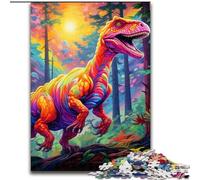 1000 Piece Puzzle Ancient Dinosaurs Puzzles for Adults size 50x75cm Educational Activity for Cognitive Skills Cognitive Skill Improvement