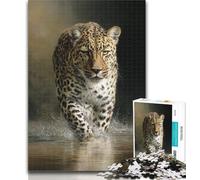 1000 Piece Puzzle Animal Cheetah Jigsaw Puzzles for Adults 1000 Piece,Train Your Brain And Hands Gifts for Friends And Family 50x75cm