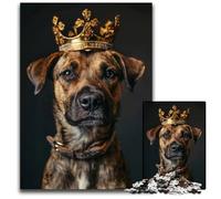 1000 Piece Puzzle Animal Cute King Puzzles for Adults Relaxing Entertainment Home Decor 1000 PCS(38x26cm)