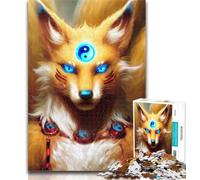 1000 Piece Puzzle Anime Fox God Jigsaws 1000 Pieces for Teenagers,Toys Educational Games Stress Relieving Unique Home Decor And Gifts 50x75cm