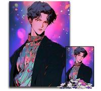 1000 Piece Puzzle Anime Handsome Man Puzzles for Adults Challenging Brain Teaser for Teenagers Family Fun Interactive Game 1000 PCS(38x26cm)