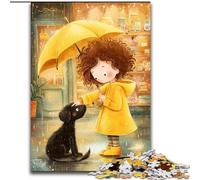 1000 Piece Puzzle Anime Little Girl 1000 Piece Jigsaw Puzzle Suitable for Birthdays, Halloween, Thanksgiving, Easter (Size 50x75cm)