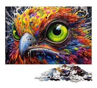1000 Piece Puzzle Art Bird Eagle cardboard Jigsaw Puzzles for Adults Challenging DIY Brain Teaser, Perfect Family Game Or Decorative Gift 26X38CM/10.23x14.96inch