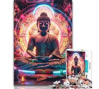 1000 Piece Puzzle Art Buddha 1000 Piece Jigsaw Puzzles for Teenagers,Educational Toys & Games for Adults And Teenagers 75x50cm
